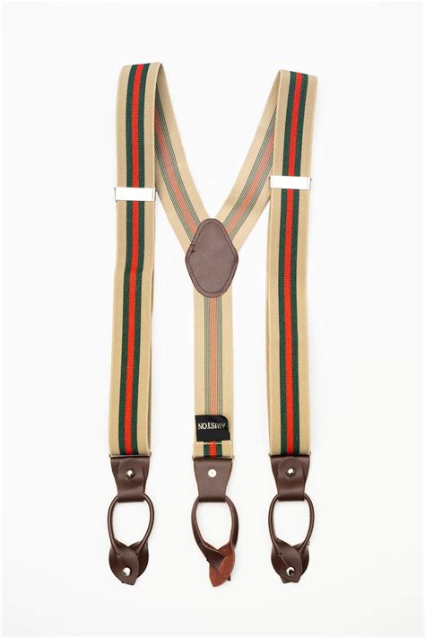 gucci skinny tie|gucci suspenders.